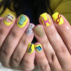 Nails by Catie - Bob's burgers nails!