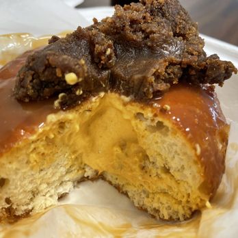 Union Square Donuts - Caramel Pumpkin Cheesecake Donut - Donuts Near Me - Cambridge, Massachusetts