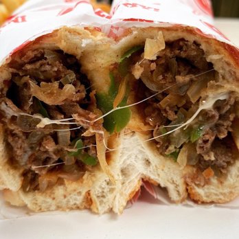 Phil's Philly Grill - the inside of a sandwich - American Near Me - Cedar Park, Texas
