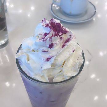 Sweet Maple - Iced Ube Latte - Breakfast & Brunch Near Me - Cupertino, California Sweet Maple - Iced Ube Latte - Breakfast & Brunch Near Me - Cupertino, California