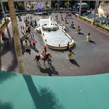 Gulfstream Park - Cool area for "rider's up!" - Casinos Near Me - Hallandale Beach, Florida