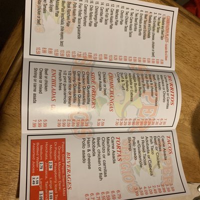Menu photo 7 Super Sergio’s Chino, CA