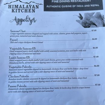 Himalayan Kitchen - Kalispell - Menu - Himalayan/Nepalese Near Me - Kalispell, Montana