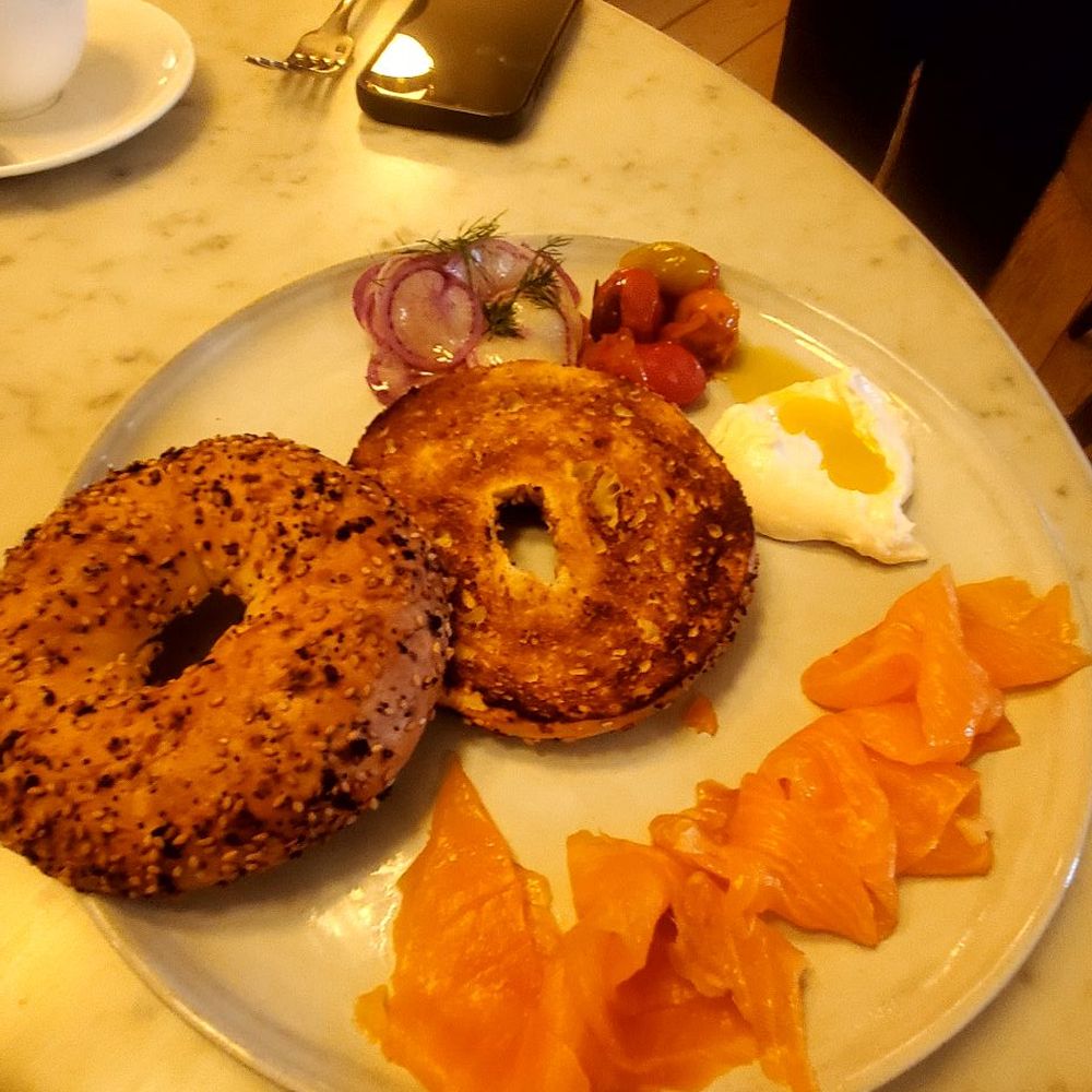 The Pembroke - Smoked Salmon Bagel. - New American Near Me - Washington, DC, District of Columbia The Pembroke - Smoked Salmon Bagel. - New American Near Me - Washington, DC, District of Columbia
