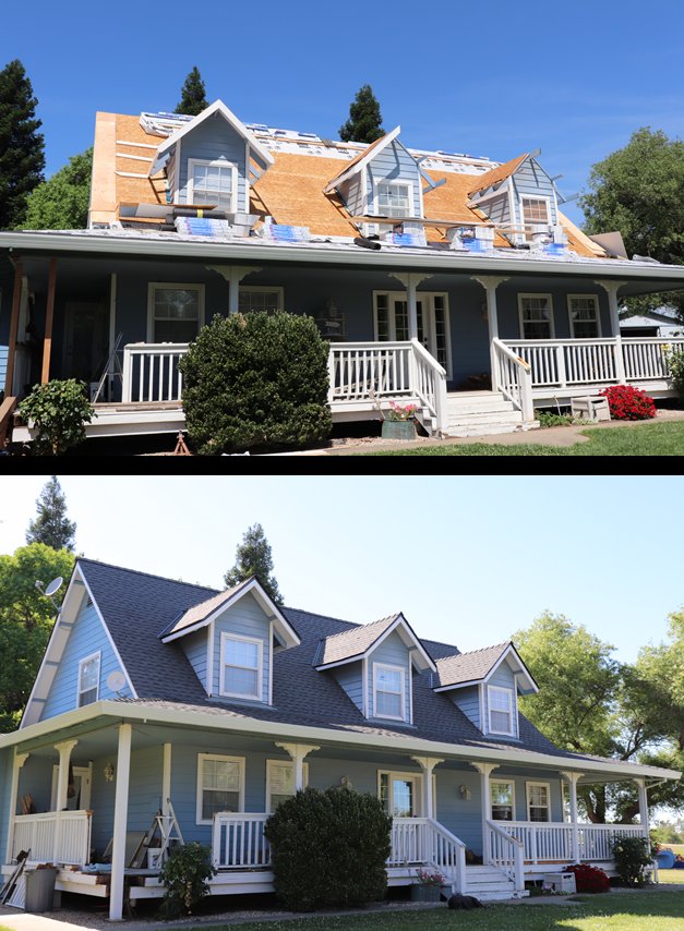 Slide of Clark's Gables Roofing