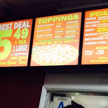 Tumby's Pizza - Menu - Pizza Near Me - Los Angeles, California