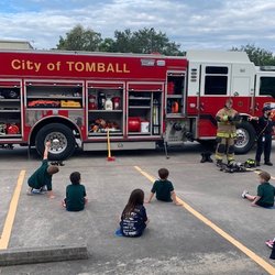 St. Anne Catholic School - Partnerships with local first responders enhance our students learning