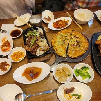 Five Senses - Kimchi fried rice, galbi, Korean seafood pancake, chicken wings - Korean Near Me - New York, New York Five Senses - Kimchi fried rice, galbi, Korean seafood pancake, chicken wings - Korean Near Me - New York, New York