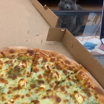 Curry & Pie - Saag paneer CP Special Pizza - Indian Near Me - Washington, DC, District of Columbia