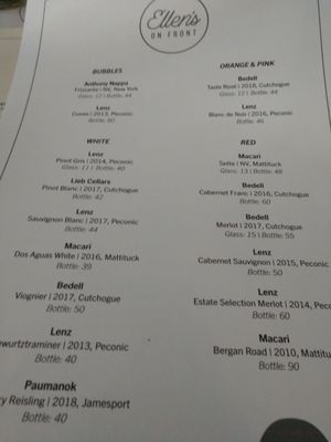 Menu photo 6 Ellen’s on Front Greenport, NY