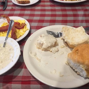Mo's Egg House - Biscuits and Gravy Early Riser Special-  HUUUUUGE biscuits and a great portion of delicious gravy. - Breakfast & Brunch Near Me - Temecula, California