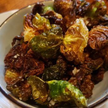 Farmer's Table - Brussel sprout leaves - New American Near Me - La Mesa, California Farmer's Table - Brussel sprout leaves - New American Near Me - La Mesa, California