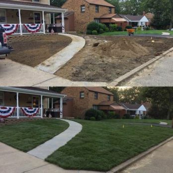 RHC Lawn Services - before and after - Lawn Services Near Me RHC Lawn Services - before and after - Lawn Services Near Me