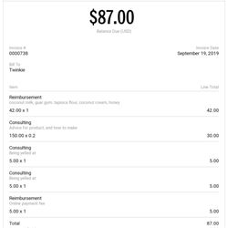 SmartFood Commercial Kitchen - We only agreed to me paying for ingredients, not the silly consulting fees she tacked on.  Super unprofessional.