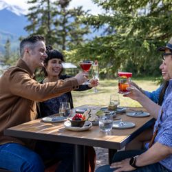 The Juniper Bistro - Cocktails and small plates with sweeping valley views behind