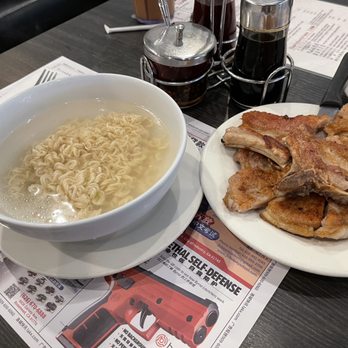 EAT Bistro - Pork Chop Cutlet with ramen noodle - Cantonese Near Me - Rosemead, California