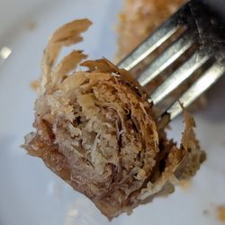 Poached Dreams Diner - Cross-section of my baklava