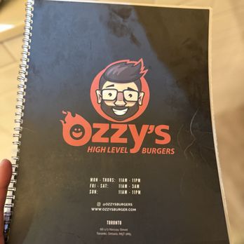 Ozzy's Burgers - Toronto - Menu - Burgers Near Me - Toronto, Ontario Ozzy's Burgers - Toronto - Menu - Burgers Near Me - Toronto, Ontario