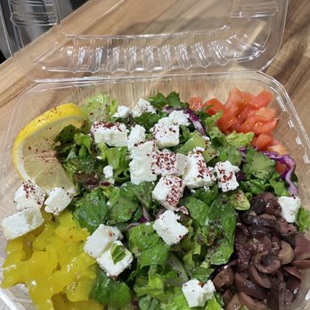 Falafel Flare - Greek Salad - Mediterranean Near Me - Hayward, California Falafel Flare - Greek Salad - Mediterranean Near Me - Hayward, California