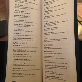 Monsoon Bellevue - Menu (March 2020) - Vietnamese Near Me - Bellevue, Washington