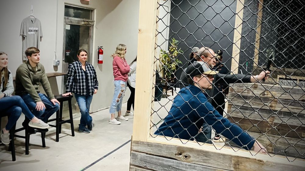 Social spots from Wild Ox Axe Throwing