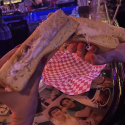 Mary Ellen's Bar & Kitchen - Grilled cheese -- add egg and bacon.