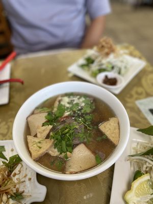 Photo of Bodhi Bowl Vegetarian Restaurant - Sacramento, CA, US. pho bo de tam