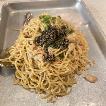 EMC Seafood & Raw Bar - Truffle Crab Garlic Noodles - Seafood Near Me - San Jose, California EMC Seafood & Raw Bar - Truffle Crab Garlic Noodles - Seafood Near Me - San Jose, California