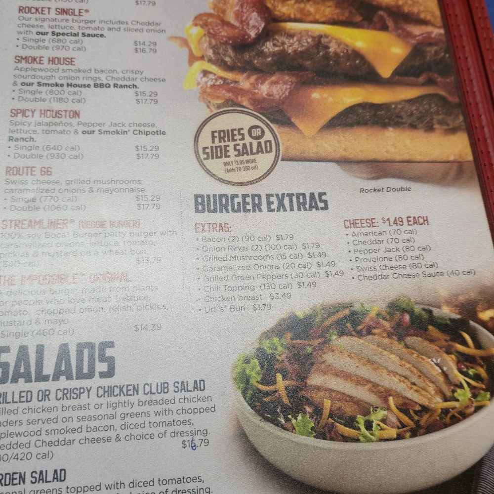 Johnny Rockets - Menu - Diners Near Me - Reno, Nevada Johnny Rockets - Menu - Diners Near Me - Reno, Nevada