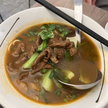 Dumpling Story - Intestine noodles - the broth is amazing - Asian Fusion Near Me - San Francisco, California