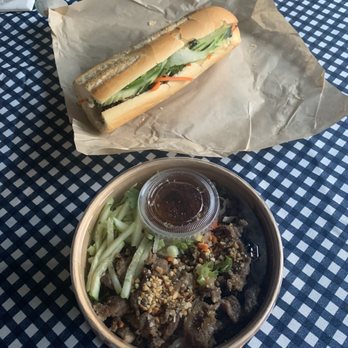 Vinason Pho Kitchen - South Lake Union Seattle - Lemongrass pork vermicelli and pork banh mi - Sandwiches Near Me - Seattle, Washington Vinason Pho Kitchen - South Lake Union Seattle - Lemongrass pork vermicelli and pork banh mi - Sandwiches Near Me - Seattle, Washington