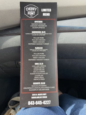 Menu photo 2 Pistol Jo's Cherry Point BBQ Ridgeland, SC Menu photo 2 Pistol Jo's Cherry Point BBQ Ridgeland, SC