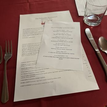 The Palisades Restaurant - Drink menu - New American Near Me - Eggleston, Virginia