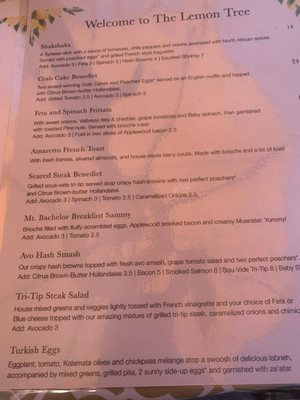 Menu photo 2 The Lemon Tree Bend, OR Menu photo 2 The Lemon Tree Bend, OR