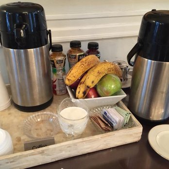 The Duke Mansion - Tired coffee station. This looked worse than a Hampton Inn. - Bed & Breakfast Near Me - Charlotte, North Carolina The Duke Mansion - Tired coffee station. This looked worse than a Hampton Inn. - Bed & Breakfast Near Me - Charlotte, North Carolina