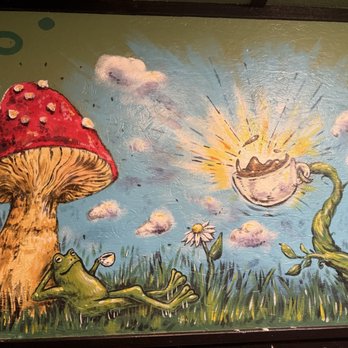 Daniel Boone Coffee Shop - Mural in bathroom - Coffee & Tea Near Me - Slade, Kentucky Daniel Boone Coffee Shop - Mural in bathroom - Coffee & Tea Near Me - Slade, Kentucky
