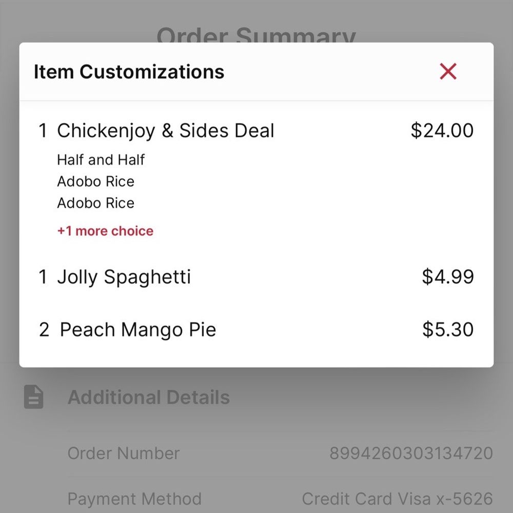 Jollibee - My order and they gave me a wrong one - Chicken Shop Near Me - Alhambra, California