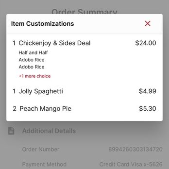 Jollibee - My order and they gave me a wrong one - Chicken Shop Near Me - Alhambra, California