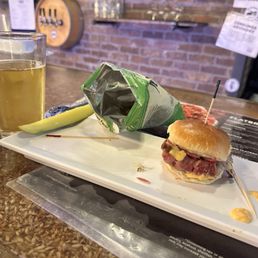 Pastrami sandwich and beer Pastrami sandwich and beer