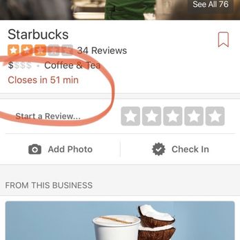 Starbucks - Coffee & Tea Near Me - Fresno, California