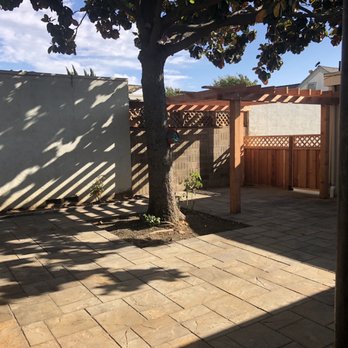 Aravat Landscaping - Pavers, new pergola, and new fence with gate. - Landscaping Near Me - San Jose, California Aravat Landscaping - Pavers, new pergola, and new fence with gate. - Landscaping Near Me - San Jose, California