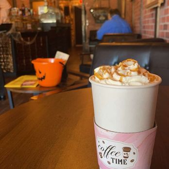 The Jacked Up Bean - Nutty pumpkin hot coffee - Coffee & Tea Near Me - Palm Coast, Florida
