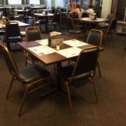 Photo of Bricker's Ponessa Pizza & Restaurant - Hershey, PA, United States. Dining area, nothing fancy fine for a mom pop. Next to a bar room that's why I mentioned it might not be a good kid environment.