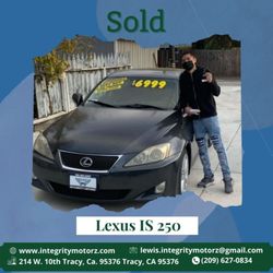 Integrity Motorz - SOLD! SOLD! SOLD! Lexus IS 250