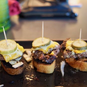 Hazel's - Cheeseburger Pintxos - Bars Near Me - Birmingham, Michigan