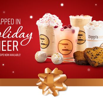 Ziggi's Coffee - wrapped in holiday cheer - Coffee & Tea Near Me - Westminster, Colorado Ziggi's Coffee - wrapped in holiday cheer - Coffee & Tea Near Me - Westminster, Colorado