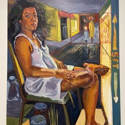 "The Figure" by Denyse Thomasos. Self Portrait "The Figure" by Denyse Thomasos. Self Portrait