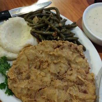 CR Surf & Turf - Massive chicken fried steak! - Seafood Near Me - Cedar Park, Texas