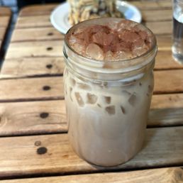 Brownie batter latte Brownie batter latte