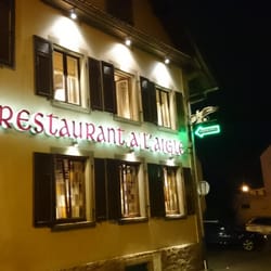 Restaurant A L'Aigle - Le restaurant by night